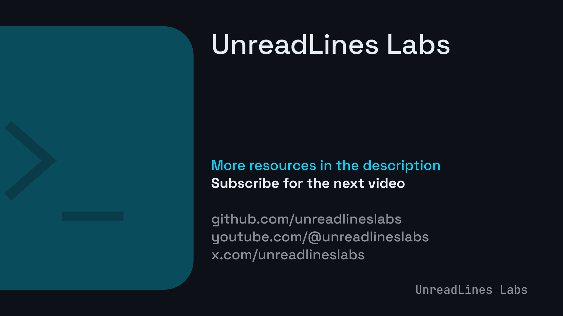 unreadlines
